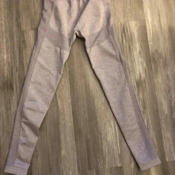 GYMSHARK HIGH WAISTED‎ FLEX LEGGINGS DRY XS CHARCOAL/STEEL BLUE - Picture 7 of 8